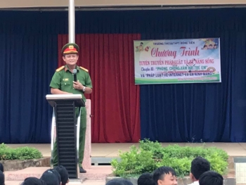 Đồng chí Thái Quốc Duy – tuyên truyền  “Pháp luật về internet và an ninh mạng”